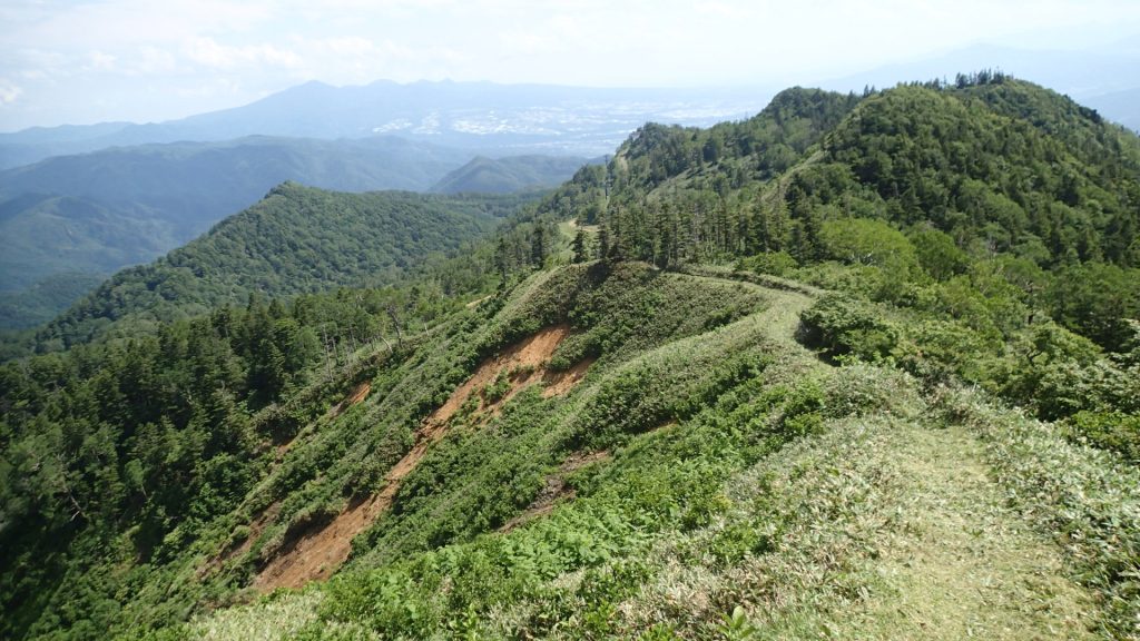上州武尊山から川場剣ヶ峰